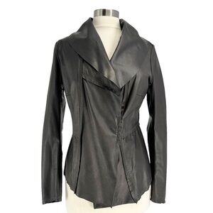 GIMO'S Women's Lightweight Leather Jacket EU 46